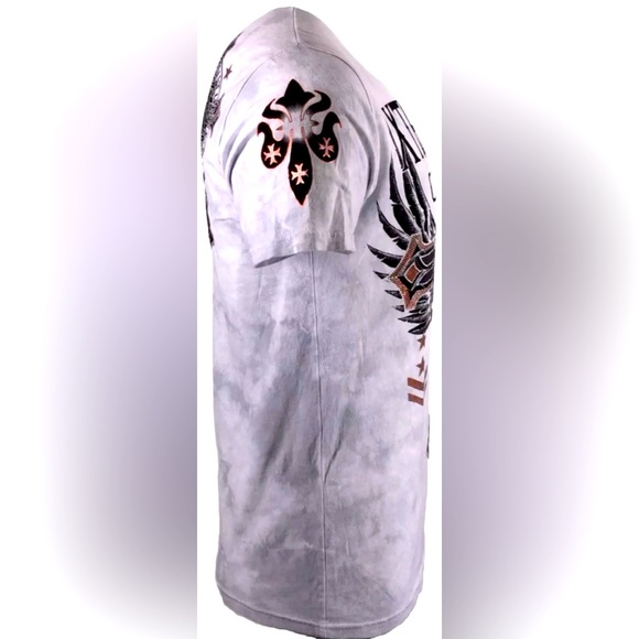 EXTREME COUTURE by AFFLICTION Men’s Medium T-Shirt Faith & Trust - Picture 5 of 11